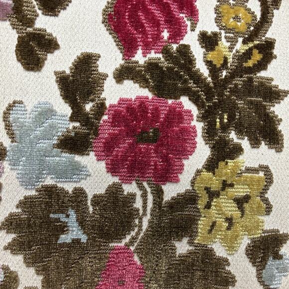 Vintage Tano of Madrid Leather + Velvet Tapestry Handbag/Shoulder Bag - Picture 4 of 10